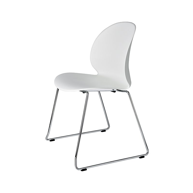 Fritz Hansen N02 Recycle Stackable Chair with Sledge Base by Olson and Baker - Designer & Contemporary Sofas, Furniture - Olson and Baker showcases original designs from authentic, designer brands. Buy contemporary furniture, lighting, storage, sofas & chairs at Olson + Baker.