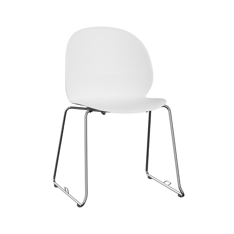N02 Recycle Stackable Chair with Sledge Base by Olson and Baker - Designer & Contemporary Sofas, Furniture - Olson and Baker showcases original designs from authentic, designer brands. Buy contemporary furniture, lighting, storage, sofas & chairs at Olson + Baker.