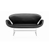 Fritz Hansen Swan Sofa Two Seater by Olson and Baker - Designer & Contemporary Sofas, Furniture - Olson and Baker showcases original designs from authentic, designer brands. Buy contemporary furniture, lighting, storage, sofas & chairs at Olson + Baker.