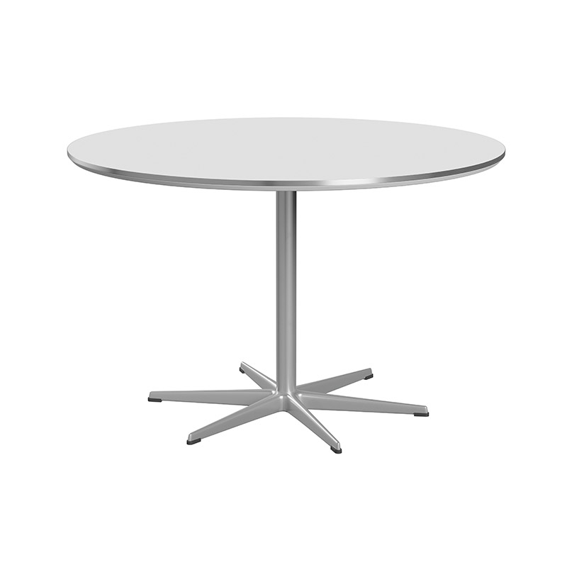 Fritz Hansen Series Round Dining Table by Olson and Baker - Designer & Contemporary Sofas, Furniture - Olson and Baker showcases original designs from authentic, designer brands. Buy contemporary furniture, lighting, storage, sofas & chairs at Olson + Baker.