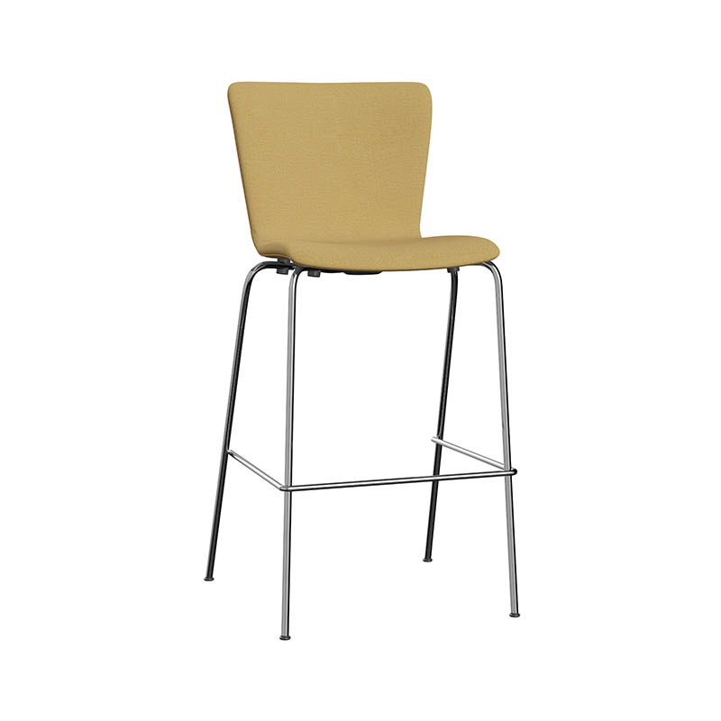 Vico Duo Fully Upholstered Stackable High Bar Stool by Olson and Baker - Designer & Contemporary Sofas, Furniture - Olson and Baker showcases original designs from authentic, designer brands. Buy contemporary furniture, lighting, storage, sofas & chairs at Olson + Baker.