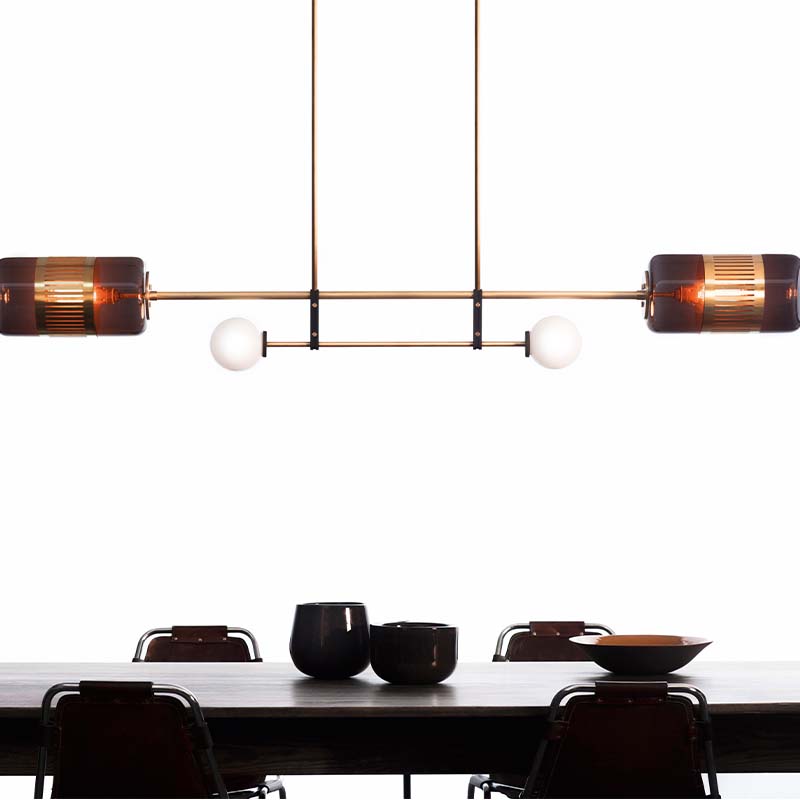 Bert Frank Lizak Pendant Light by Olson and Baker - Designer & Contemporary Sofas, Furniture - Olson and Baker showcases original designs from authentic, designer brands. Buy contemporary furniture, lighting, storage, sofas & chairs at Olson + Baker.