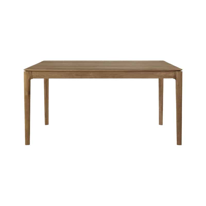 Ethnicraft Bok 160x80cm Dining Table by Alain Van Havre Olson and Baker - Designer & Contemporary Sofas, Furniture - Olson and Baker showcases original designs from authentic, designer brands. Buy contemporary furniture, lighting, storage, sofas & chairs at Olson + Baker.
