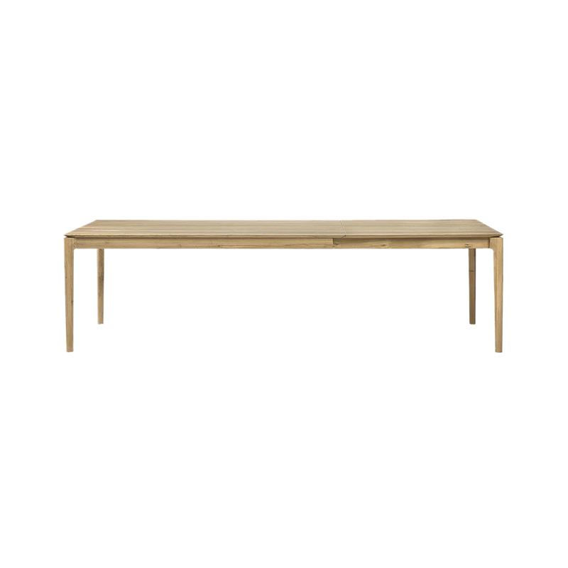 Ethnicraft Bok Extendable Dining Table by Alain Van Havre Olson and Baker - Designer & Contemporary Sofas, Furniture - Olson and Baker showcases original designs from authentic, designer brands. Buy contemporary furniture, lighting, storage, sofas & chairs at Olson + Baker.