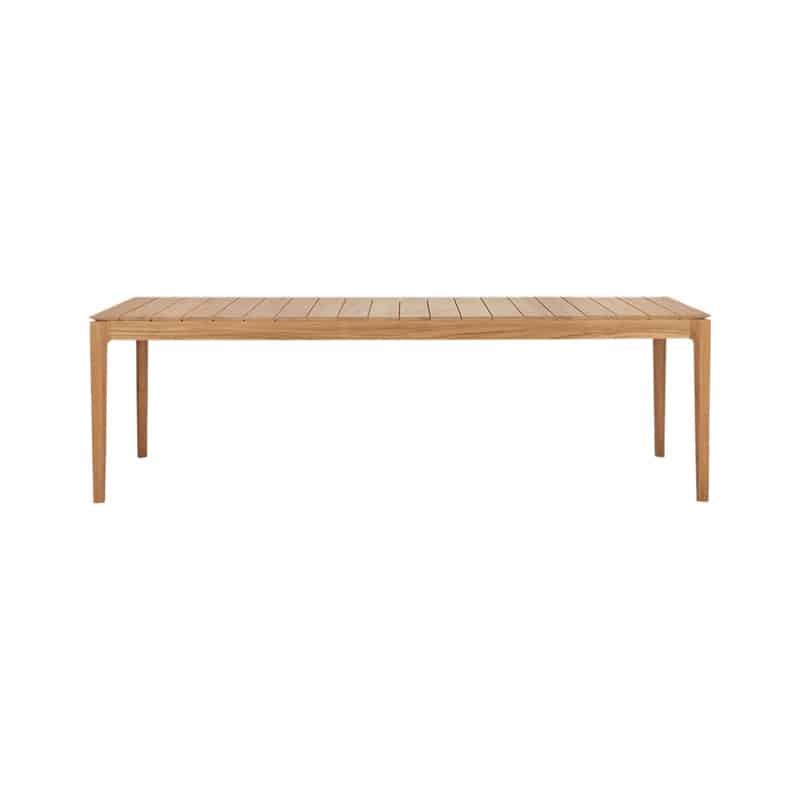 Ethnicraft Bok Outdoor Dining Table by Alain Van Havre Olson and Baker - Designer & Contemporary Sofas, Furniture - Olson and Baker showcases original designs from authentic, designer brands. Buy contemporary furniture, lighting, storage, sofas & chairs at Olson + Baker.