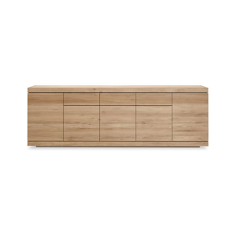 Ethnicraft Burger Sideboard by Ethnicraft Design Studio Olson and Baker - Designer & Contemporary Sofas, Furniture - Olson and Baker showcases original designs from authentic, designer brands. Buy contemporary furniture, lighting, storage, sofas & chairs at Olson + Baker.