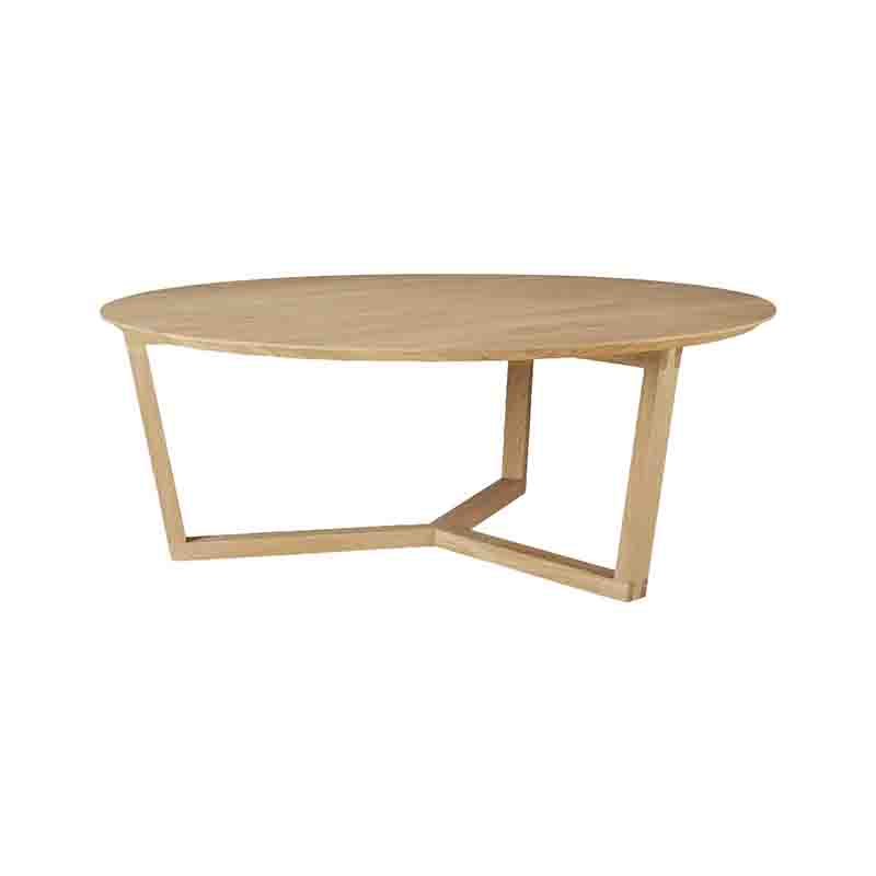 Ethnicraft Tripod Coffee Table by Ethnicraft Design Studio Olson and Baker - Designer & Contemporary Sofas, Furniture - Olson and Baker showcases original designs from authentic, designer brands. Buy contemporary furniture, lighting, storage, sofas & chairs at Olson + Baker.
