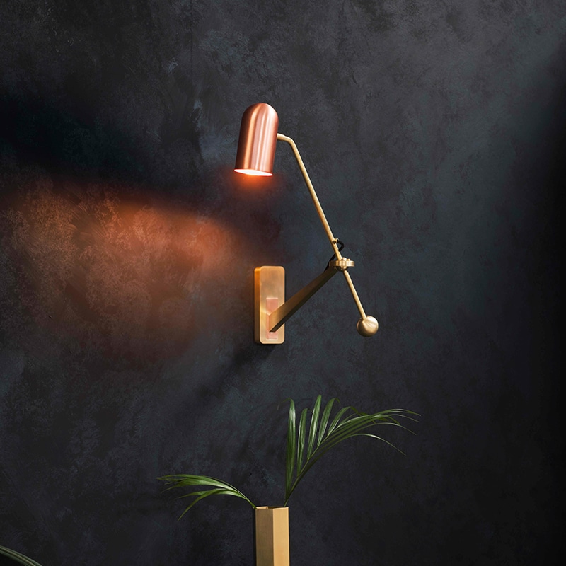 Bert Frank Stasis Wall Lamp by Bert Frank Lifeshot 01 Olson and Baker - Designer & Contemporary Sofas, Furniture - Olson and Baker showcases original designs from authentic, designer brands. Buy contemporary furniture, lighting, storage, sofas & chairs at Olson + Baker.