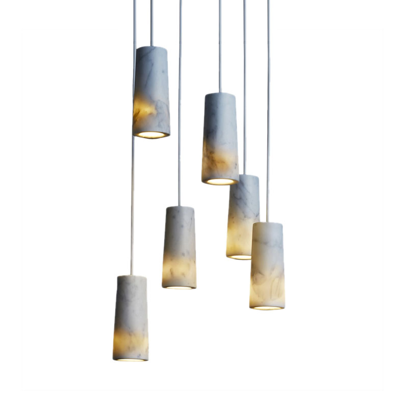 Core Pendant - Cluster of Six by Olson and Baker - Designer & Contemporary Sofas, Furniture - Olson and Baker showcases original designs from authentic, designer brands. Buy contemporary furniture, lighting, storage, sofas & chairs at Olson + Baker.