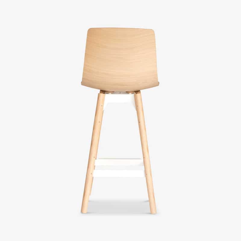 Case Furniture - Loku Stool by Shin Azumi - White Oak 03 Olson and Baker - Designer & Contemporary Sofas, Furniture - Olson and Baker showcases original designs from authentic, designer brands. Buy contemporary furniture, lighting, storage, sofas & chairs at Olson + Baker.