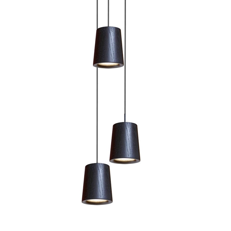 Case Furniture Solid Cone Pendant - Cluster of Three by Terence Woodgate Olson and Baker - Designer & Contemporary Sofas, Furniture - Olson and Baker showcases original designs from authentic, designer brands. Buy contemporary furniture, lighting, storage, sofas & chairs at Olson + Baker.