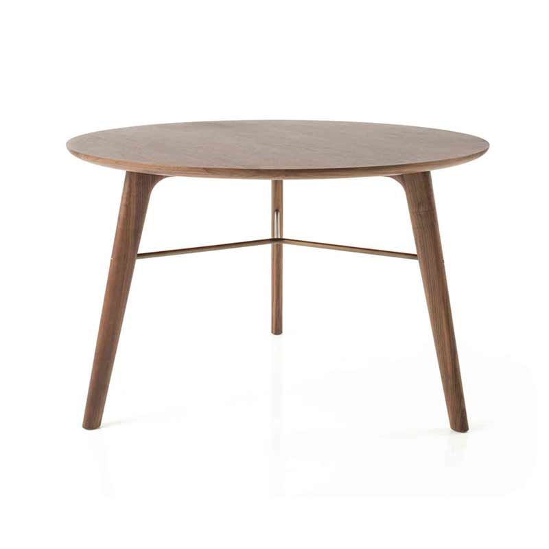 Stellar Works Utility Ø120cm Round Dining Table by Neri & Hu Olson and Baker - Designer & Contemporary Sofas, Furniture - Olson and Baker showcases original designs from authentic, designer brands. Buy contemporary furniture, lighting, storage, sofas & chairs at Olson + Baker.