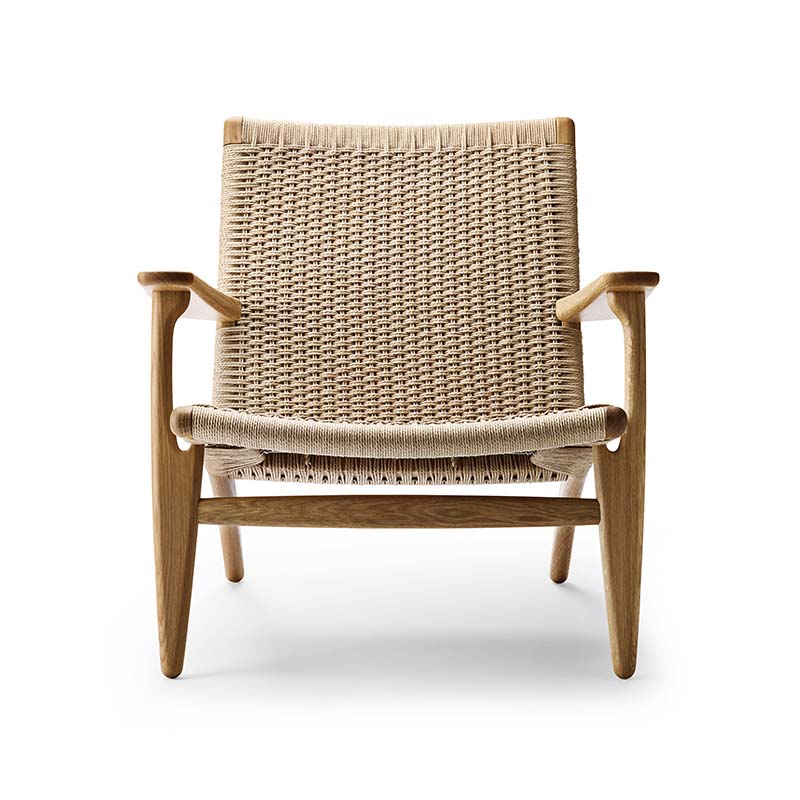Carl Hansen CH25 Lounge Chair by Olson and Baker - Designer & Contemporary Sofas, Furniture - Olson and Baker showcases original designs from authentic, designer brands. Buy contemporary furniture, lighting, storage, sofas & chairs at Olson + Baker.