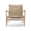 Carl Hansen CH25 Lounge Chair by Hans Wegner Olson and Baker - Designer & Contemporary Sofas, Furniture - Olson and Baker showcases original designs from authentic, designer brands. Buy contemporary furniture, lighting, storage, sofas & chairs at Olson + Baker.