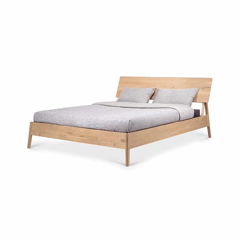 Ethnicraft Air Bed by Alain van Havre Oak 05 Olson and Baker - Designer & Contemporary Sofas, Furniture - Olson and Baker showcases original designs from authentic, designer brands. Buy contemporary furniture, lighting, storage, sofas & chairs at Olson + Baker.