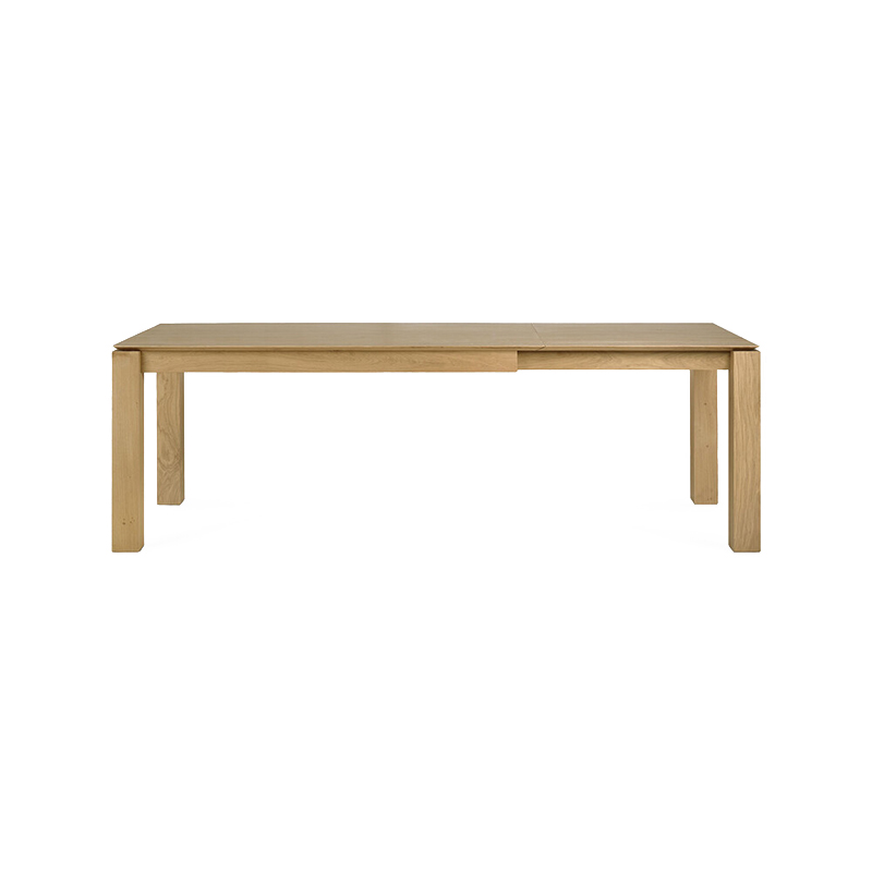 Ethnicraft Slice Extendable Dining Table by Olson and Baker - Designer & Contemporary Sofas, Furniture - Olson and Baker showcases original designs from authentic, designer brands. Buy contemporary furniture, lighting, storage, sofas & chairs at Olson + Baker.