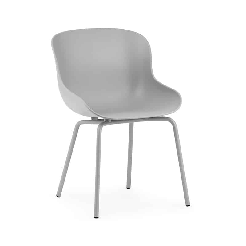 Normann Copenhagen - Hyg Chair by Simon Legald - Grey 01 Olson and Baker - Designer & Contemporary Sofas, Furniture - Olson and Baker showcases original designs from authentic, designer brands. Buy contemporary furniture, lighting, storage, sofas & chairs at Olson + Baker.