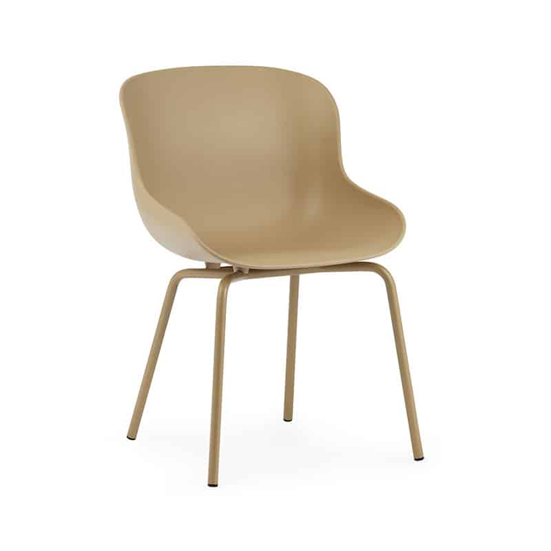 Normann Copenhagen - Hyg Chair by Simon Legald - Sand 01 Olson and Baker - Designer & Contemporary Sofas, Furniture - Olson and Baker showcases original designs from authentic, designer brands. Buy contemporary furniture, lighting, storage, sofas & chairs at Olson + Baker.