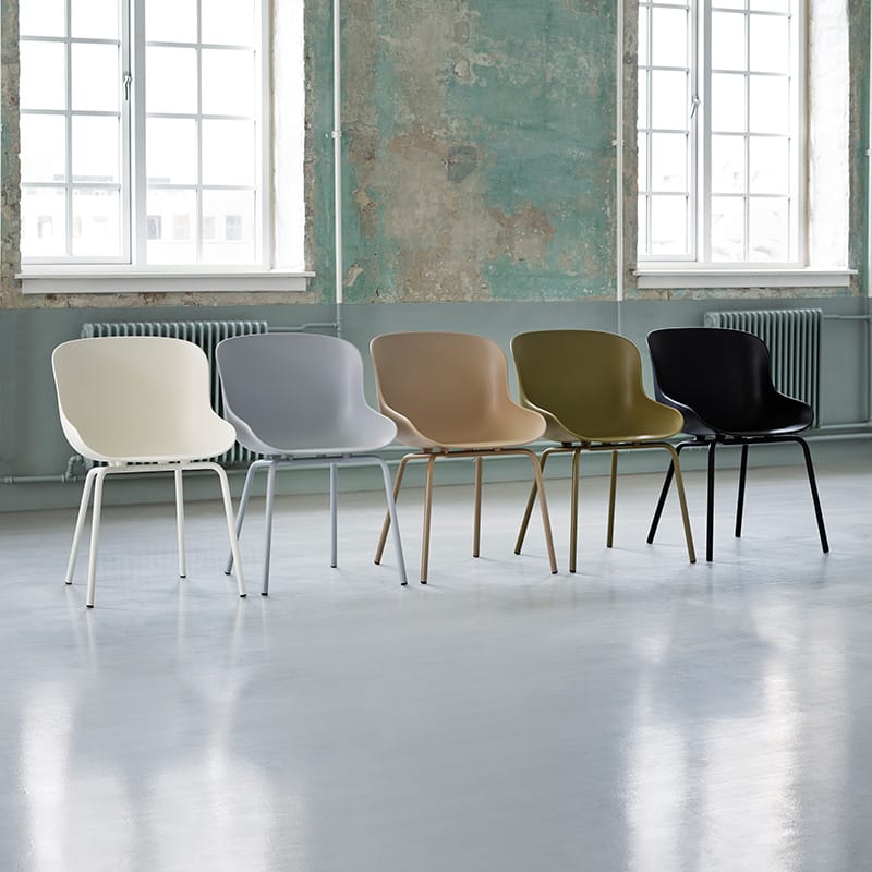Normann Copenhagen - Hyg Chair by Simon Legald - Variations Lifeshot 02 Olson and Baker - Designer & Contemporary Sofas, Furniture - Olson and Baker showcases original designs from authentic, designer brands. Buy contemporary furniture, lighting, storage, sofas & chairs at Olson + Baker.
