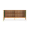 Normann Copenhagen - Jalousi Sideboard by Simon Legald - Dark Green 03 Olson and Baker - Designer & Contemporary Sofas, Furniture - Olson and Baker showcases original designs from authentic, designer brands. Buy contemporary furniture, lighting, storage, sofas & chairs at Olson + Baker.