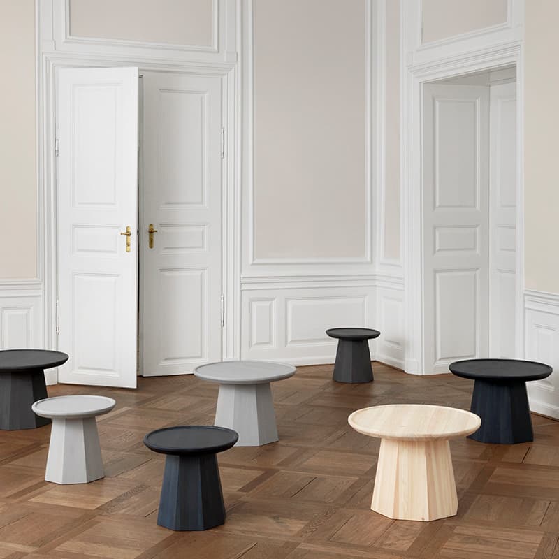 Normann Copenhagen - Pine Table by Simon Legald - Variations Lifeshot 01 Olson and Baker - Designer & Contemporary Sofas, Furniture - Olson and Baker showcases original designs from authentic, designer brands. Buy contemporary furniture, lighting, storage, sofas & chairs at Olson + Baker.