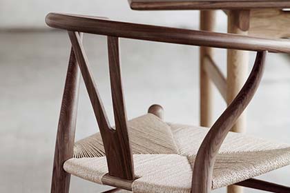 Dining Chairs - Carl Hansen - CH24 Olson and Baker - Designer & Contemporary Sofas, Furniture - Olson and Baker showcases original designs from authentic, designer brands. Buy contemporary furniture, lighting, storage, sofas & chairs at Olson + Baker.