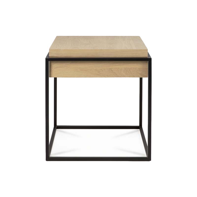 Ethnicraft Monolit Side Table by Ethnicraft Design Studio Olson and Baker - Designer & Contemporary Sofas, Furniture - Olson and Baker showcases original designs from authentic, designer brands. Buy contemporary furniture, lighting, storage, sofas & chairs at Olson + Baker.