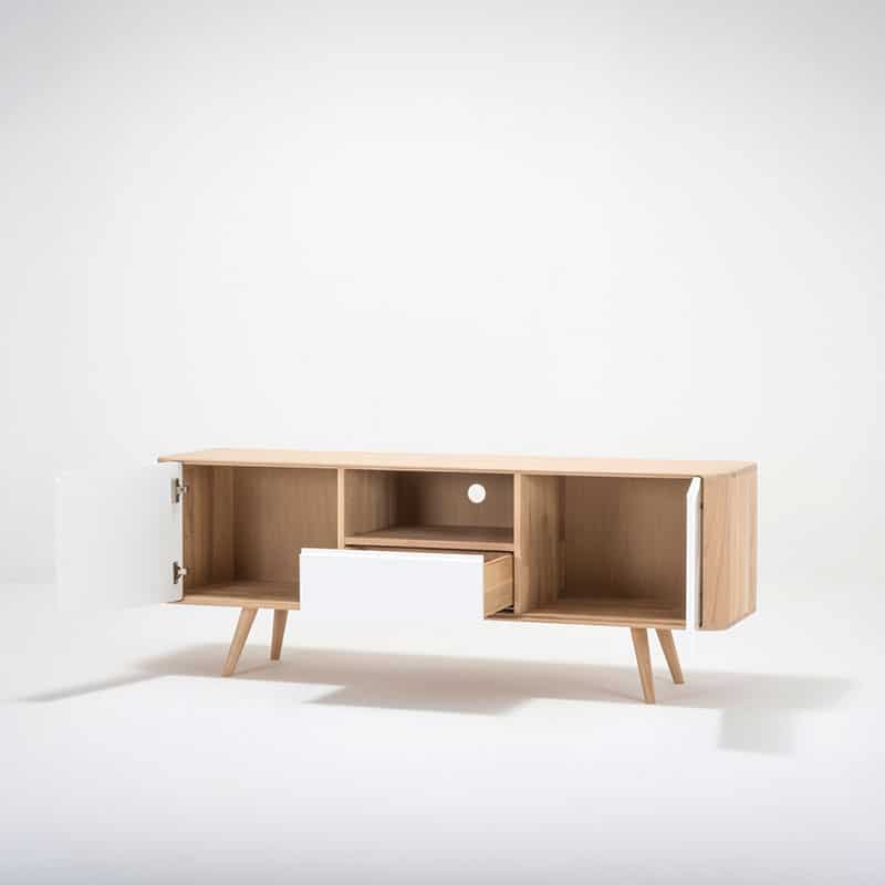 Gazzda - Ena TV Sideboard by Salih Teskeredzic - Image 05 Olson and Baker - Designer & Contemporary Sofas, Furniture - Olson and Baker showcases original designs from authentic, designer brands. Buy contemporary furniture, lighting, storage, sofas & chairs at Olson + Baker.