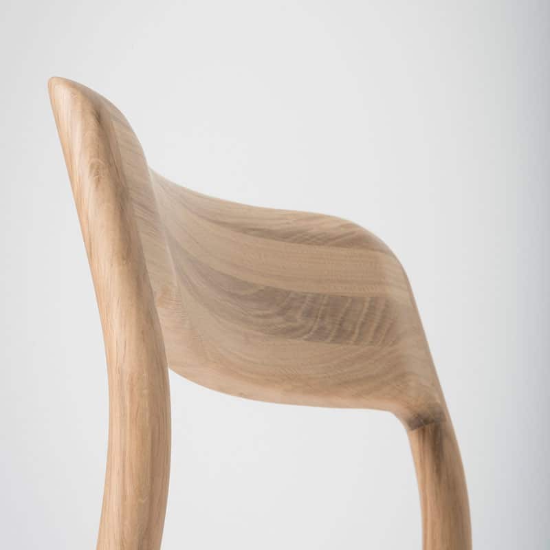Gazzda - Fawn Chair by Salih Teskeredzic - Closeup 03 Olson and Baker - Designer & Contemporary Sofas, Furniture - Olson and Baker showcases original designs from authentic, designer brands. Buy contemporary furniture, lighting, storage, sofas & chairs at Olson + Baker.