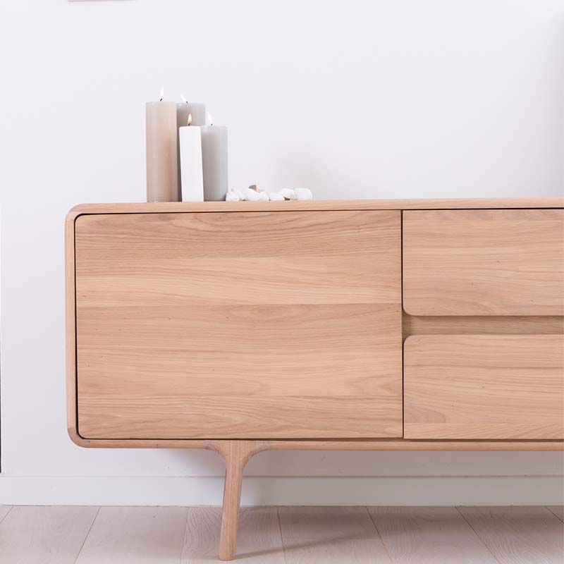 Gazzda - Fawn Sideboard by Salih Teskeredzic - Lifestyle 06 Image Olson and Baker - Designer & Contemporary Sofas, Furniture - Olson and Baker showcases original designs from authentic, designer brands. Buy contemporary furniture, lighting, storage, sofas & chairs at Olson + Baker.