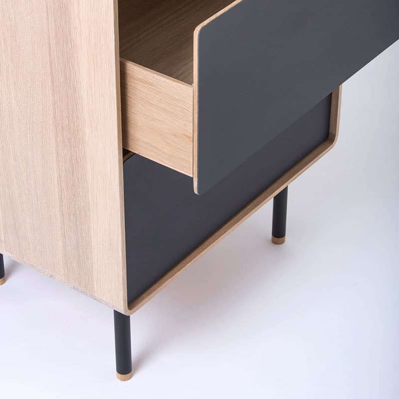 Gazzda - Fina Drawer by Mustafa Cohadzic - Closeup 01 Olson and Baker - Designer & Contemporary Sofas, Furniture - Olson and Baker showcases original designs from authentic, designer brands. Buy contemporary furniture, lighting, storage, sofas & chairs at Olson + Baker.