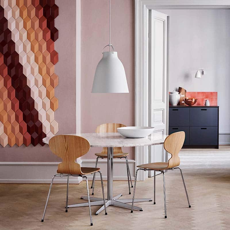 Caravaggio Pendant - Lifestyle 01 Olson and Baker - Designer & Contemporary Sofas, Furniture - Olson and Baker showcases original designs from authentic, designer brands. Buy contemporary furniture, lighting, storage, sofas & chairs at Olson + Baker.