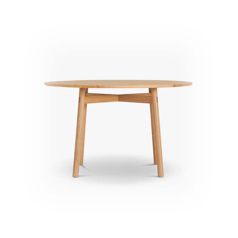 Case Furniture Kigumi Ø125cm Round Dining Table by Olson and Baker - Designer & Contemporary Sofas, Furniture - Olson and Baker showcases original designs from authentic, designer brands. Buy contemporary furniture, lighting, storage, sofas & chairs at Olson + Baker.