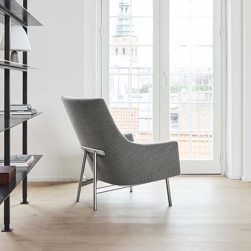 Fredericia - A-Chair with Metal Base - Lifestyle 04 Olson and Baker - Designer & Contemporary Sofas, Furniture - Olson and Baker showcases original designs from authentic, designer brands. Buy contemporary furniture, lighting, storage, sofas & chairs at Olson + Baker.