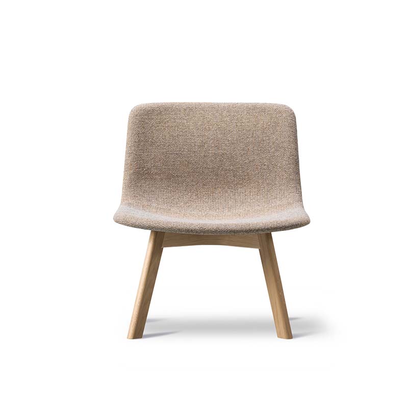 Fredericia Pato Lounge Chair Fully Upholstered Wood Base by Olson and Baker - Designer & Contemporary Sofas, Furniture - Olson and Baker showcases original designs from authentic, designer brands. Buy contemporary furniture, lighting, storage, sofas & chairs at Olson + Baker.
