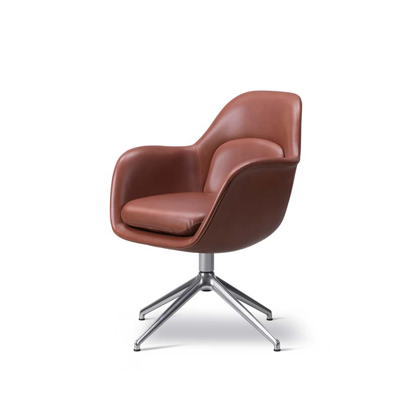 Fredericia Swoon Chair Swivel Base by Olson and Baker - Designer & Contemporary Sofas, Furniture - Olson and Baker showcases original designs from authentic, designer brands. Buy contemporary furniture, lighting, storage, sofas & chairs at Olson + Baker.
