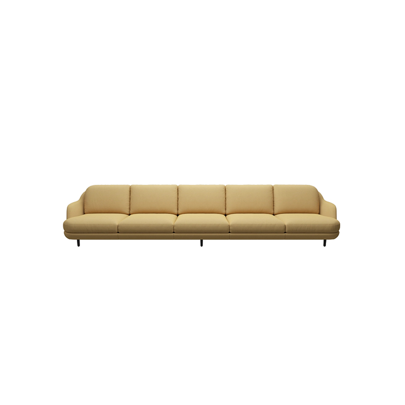 Fritz Hansen Lune Five Seat Sofa by Olson and Baker - Designer & Contemporary Sofas, Furniture - Olson and Baker showcases original designs from authentic, designer brands. Buy contemporary furniture, lighting, storage, sofas & chairs at Olson + Baker.