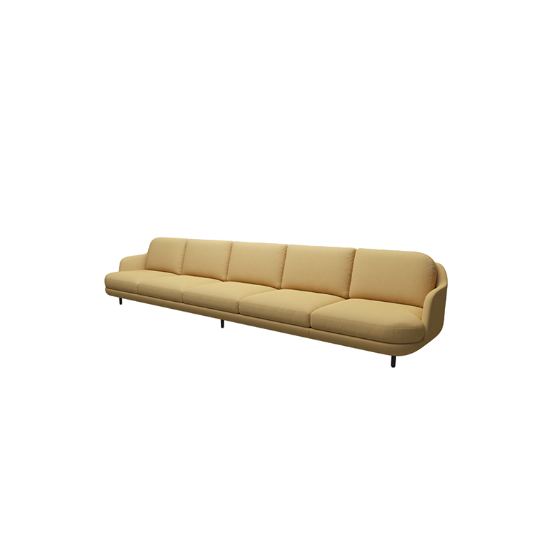 Fritz Hansen Lune Five Seat Sofa by Olson and Baker - Designer & Contemporary Sofas, Furniture - Olson and Baker showcases original designs from authentic, designer brands. Buy contemporary furniture, lighting, storage, sofas & chairs at Olson + Baker.