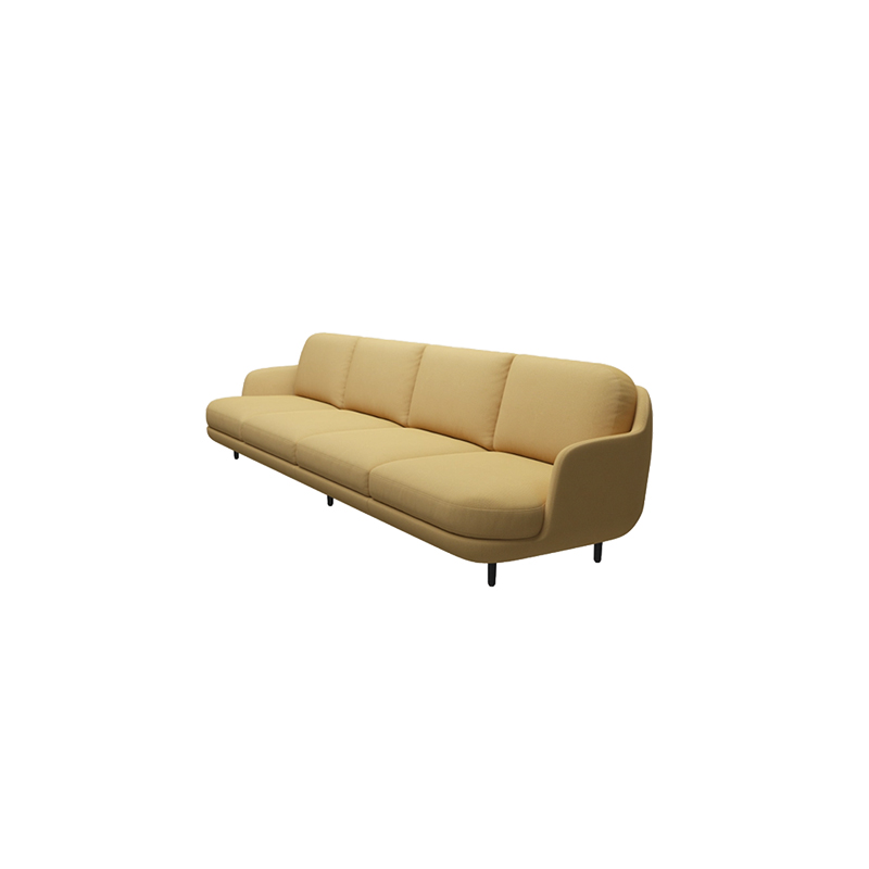 Fritz Hansen Lune Sofa Four Seater by Olson and Baker - Designer & Contemporary Sofas, Furniture - Olson and Baker showcases original designs from authentic, designer brands. Buy contemporary furniture, lighting, storage, sofas & chairs at Olson + Baker.