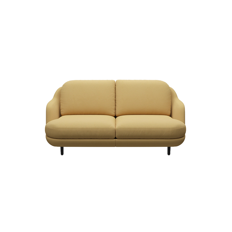Fritz Hansen Lune Sofa Two Seater by Olson and Baker - Designer & Contemporary Sofas, Furniture - Olson and Baker showcases original designs from authentic, designer brands. Buy contemporary furniture, lighting, storage, sofas & chairs at Olson + Baker.