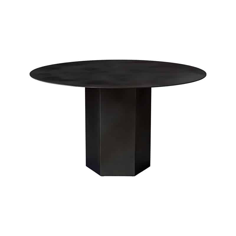 Epic Dining Table Round by Olson and Baker - Designer & Contemporary Sofas, Furniture - Olson and Baker showcases original designs from authentic, designer brands. Buy contemporary furniture, lighting, storage, sofas & chairs at Olson + Baker.