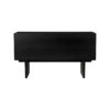 Gubi - Private Collection Dark Oak Sideboard Back ItemNr.10083289 - Packshot Olson and Baker - Designer & Contemporary Sofas, Furniture - Olson and Baker showcases original designs from authentic, designer brands. Buy contemporary furniture, lighting, storage, sofas & chairs at Olson + Baker.