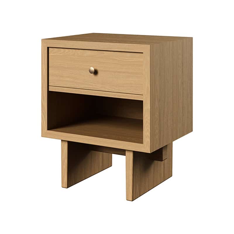 Gubi Private Bedside Table by Olson and Baker - Designer & Contemporary Sofas, Furniture - Olson and Baker showcases original designs from authentic, designer brands. Buy contemporary furniture, lighting, storage, sofas & chairs at Olson + Baker.