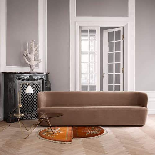 Gubi-Stay Sofa with Pedrera Table-Lifestyle Olson and Baker - Designer & Contemporary Sofas, Furniture - Olson and Baker showcases original designs from authentic, designer brands. Buy contemporary furniture, lighting, storage, sofas & chairs at Olson + Baker.