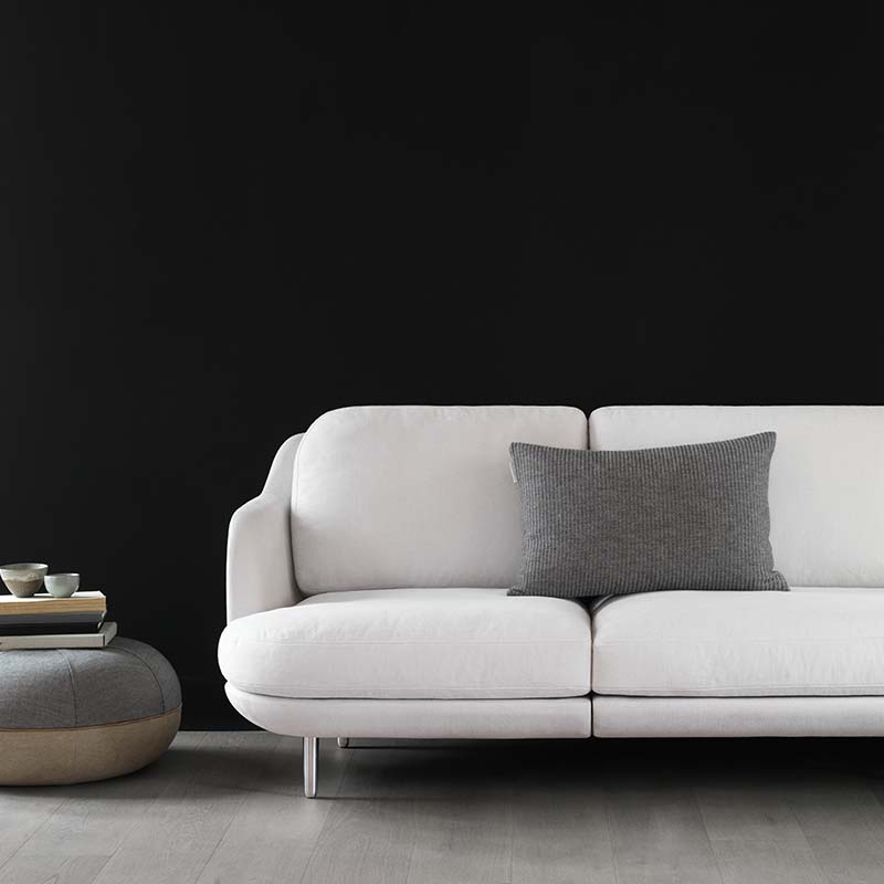 Lune Sofa - Lifestyle 09 Olson and Baker - Designer & Contemporary Sofas, Furniture - Olson and Baker showcases original designs from authentic, designer brands. Buy contemporary furniture, lighting, storage, sofas & chairs at Olson + Baker.