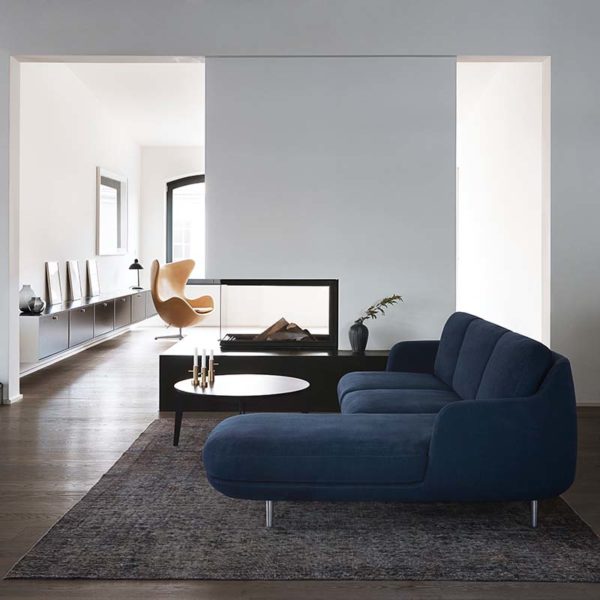 Lune Three Seat Sofa with Chaise