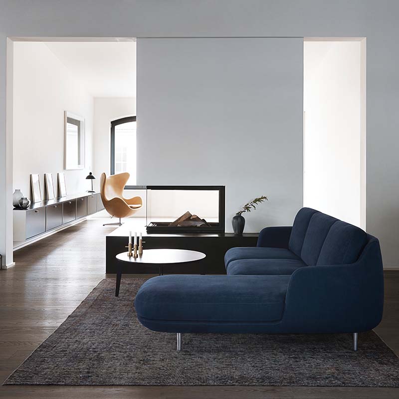 Lune Sofa - Lifestyle 10 Olson and Baker - Designer & Contemporary Sofas, Furniture - Olson and Baker showcases original designs from authentic, designer brands. Buy contemporary furniture, lighting, storage, sofas & chairs at Olson + Baker.