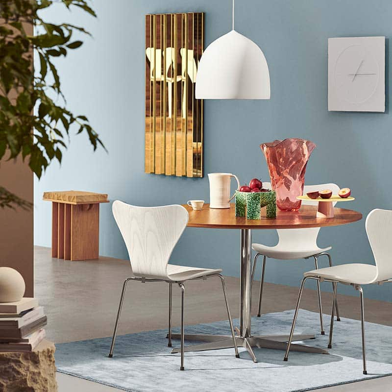 Series 7 with Suspence Pendant - Lifestyle 03 Olson and Baker - Designer & Contemporary Sofas, Furniture - Olson and Baker showcases original designs from authentic, designer brands. Buy contemporary furniture, lighting, storage, sofas & chairs at Olson + Baker.