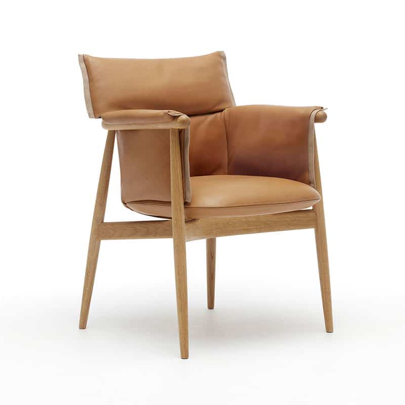 Carl-Hansen-E005-Embrace-Armchair-by-E00S-Oiled-Oak-and-Sif-95-Leather-3(1)-olsonbaker Olson and Baker - Designer & Contemporary Sofas, Furniture - Olson and Baker showcases original designs from authentic, designer brands. Buy contemporary furniture, lighting, storage, sofas & chairs at Olson + Baker.