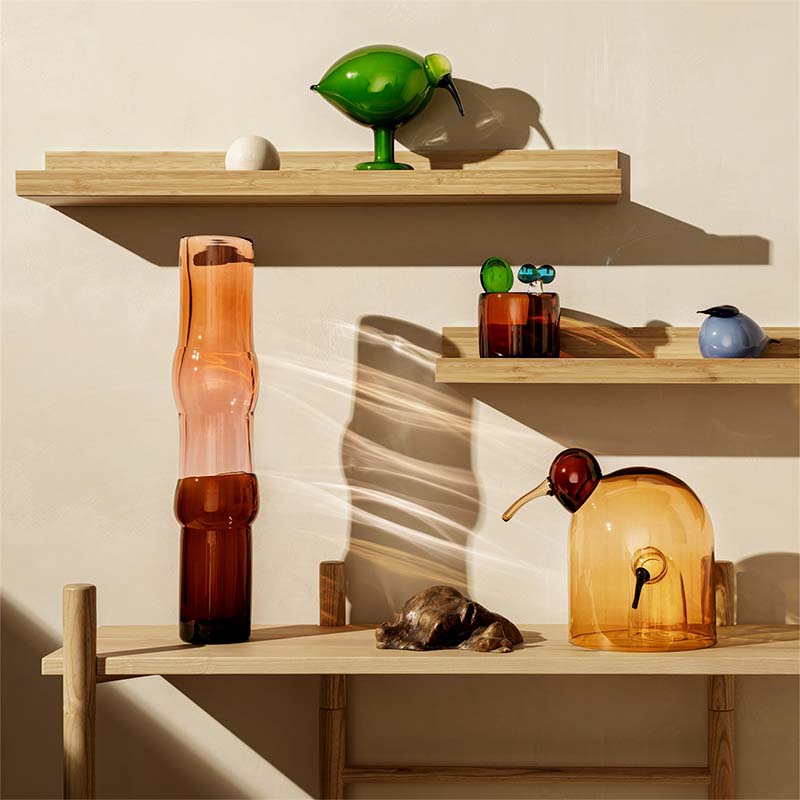 Iittala - Toikka Birds by Oiva Toika - Lifestyle 02 Olson and Baker - Designer & Contemporary Sofas, Furniture - Olson and Baker showcases original designs from authentic, designer brands. Buy contemporary furniture, lighting, storage, sofas & chairs at Olson + Baker.